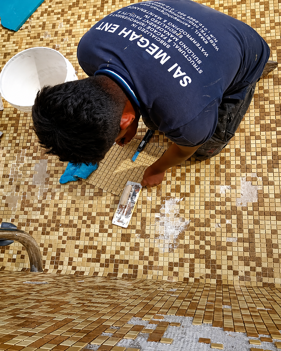 Tile Repair Work 12