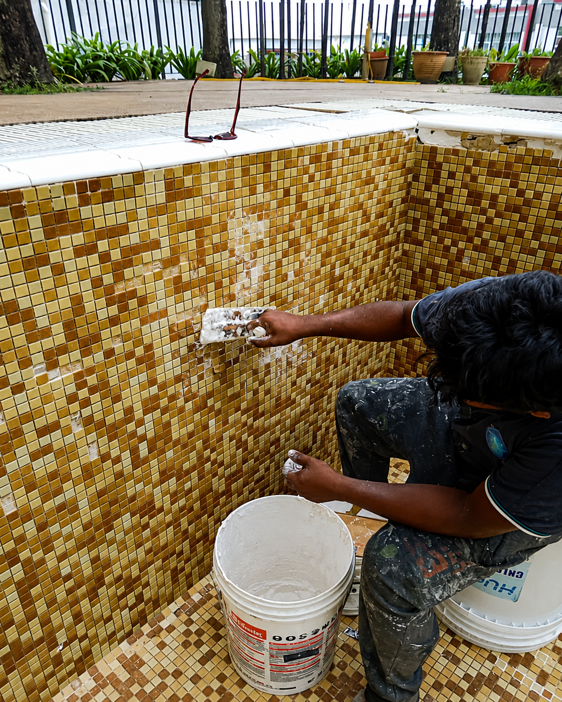 Tile Repair Work 17