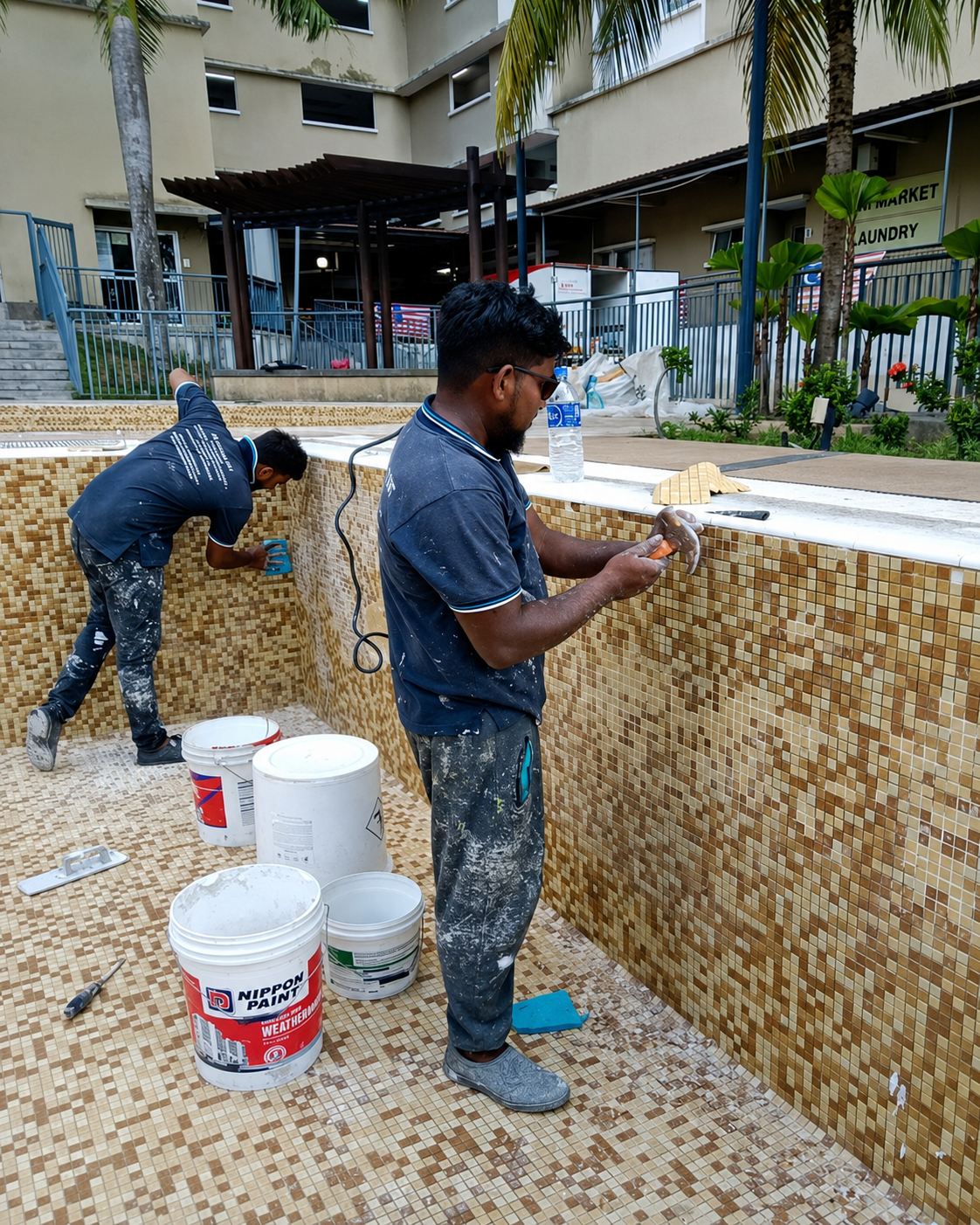 Swimming pool maintenance and refurbishment