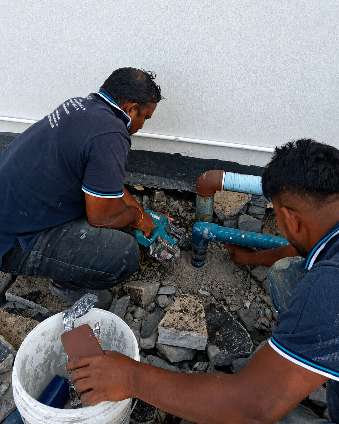 Waterproofing System Installation