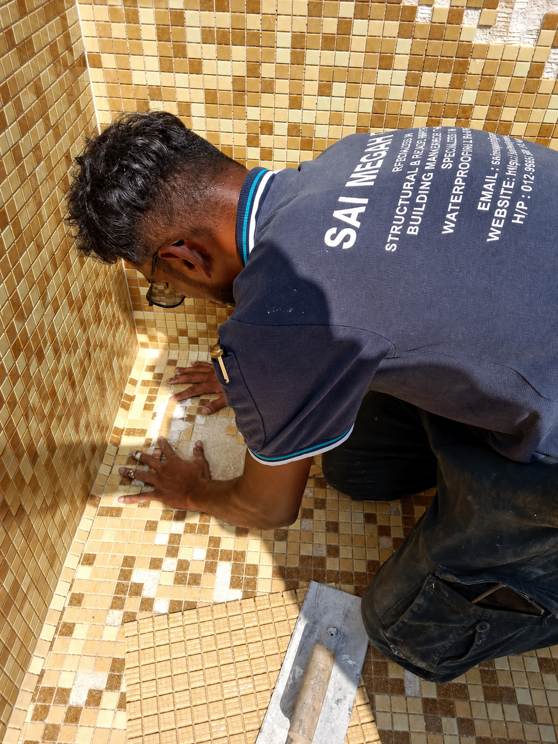 Tile Repair Work 04