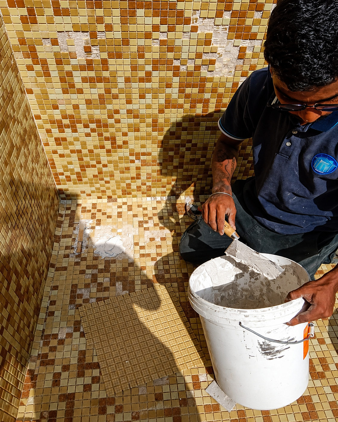 Tile Repair Work 05
