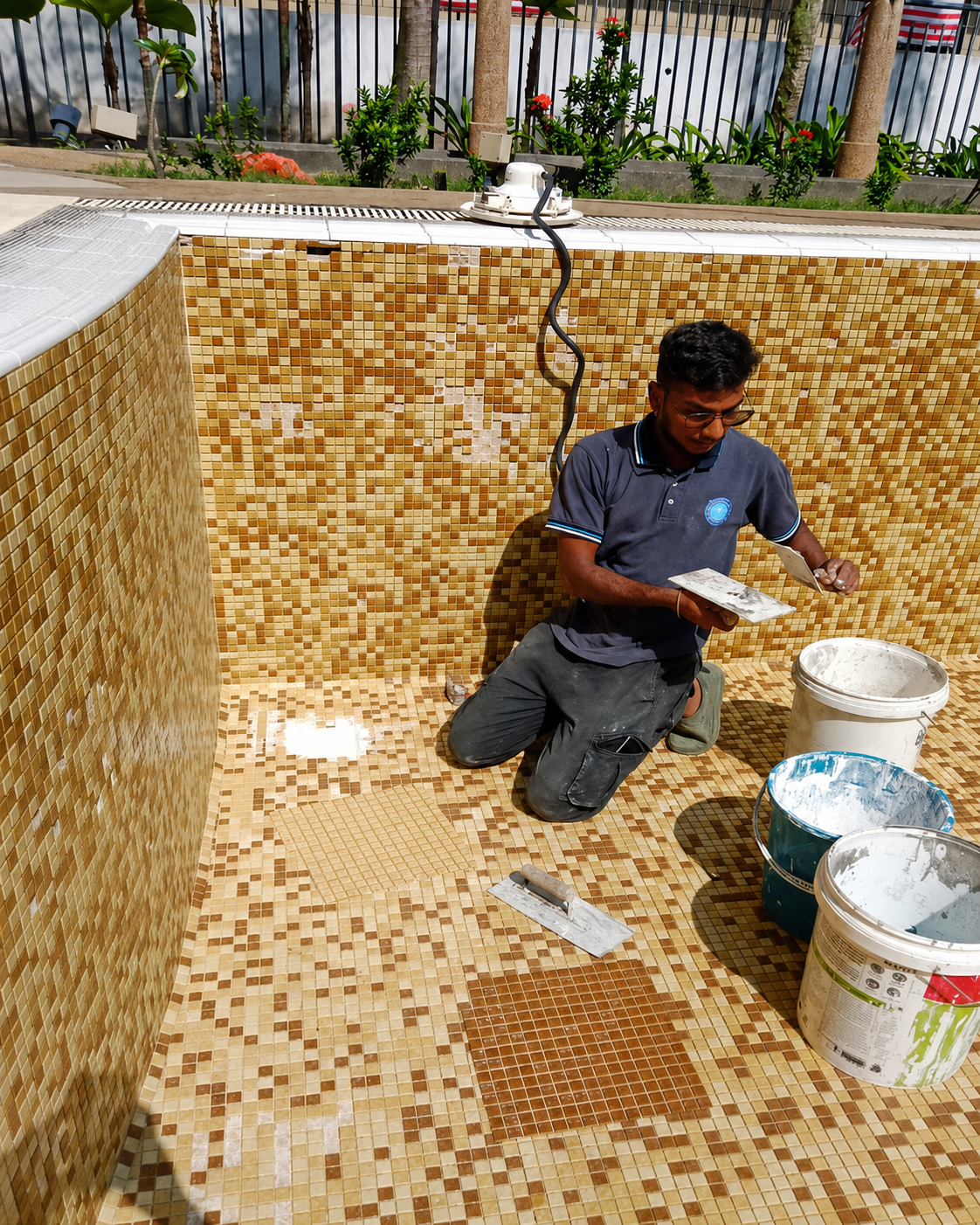 Tile Repair Work 08
