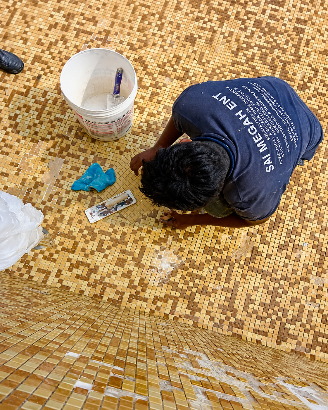 Tile Repair Work 11