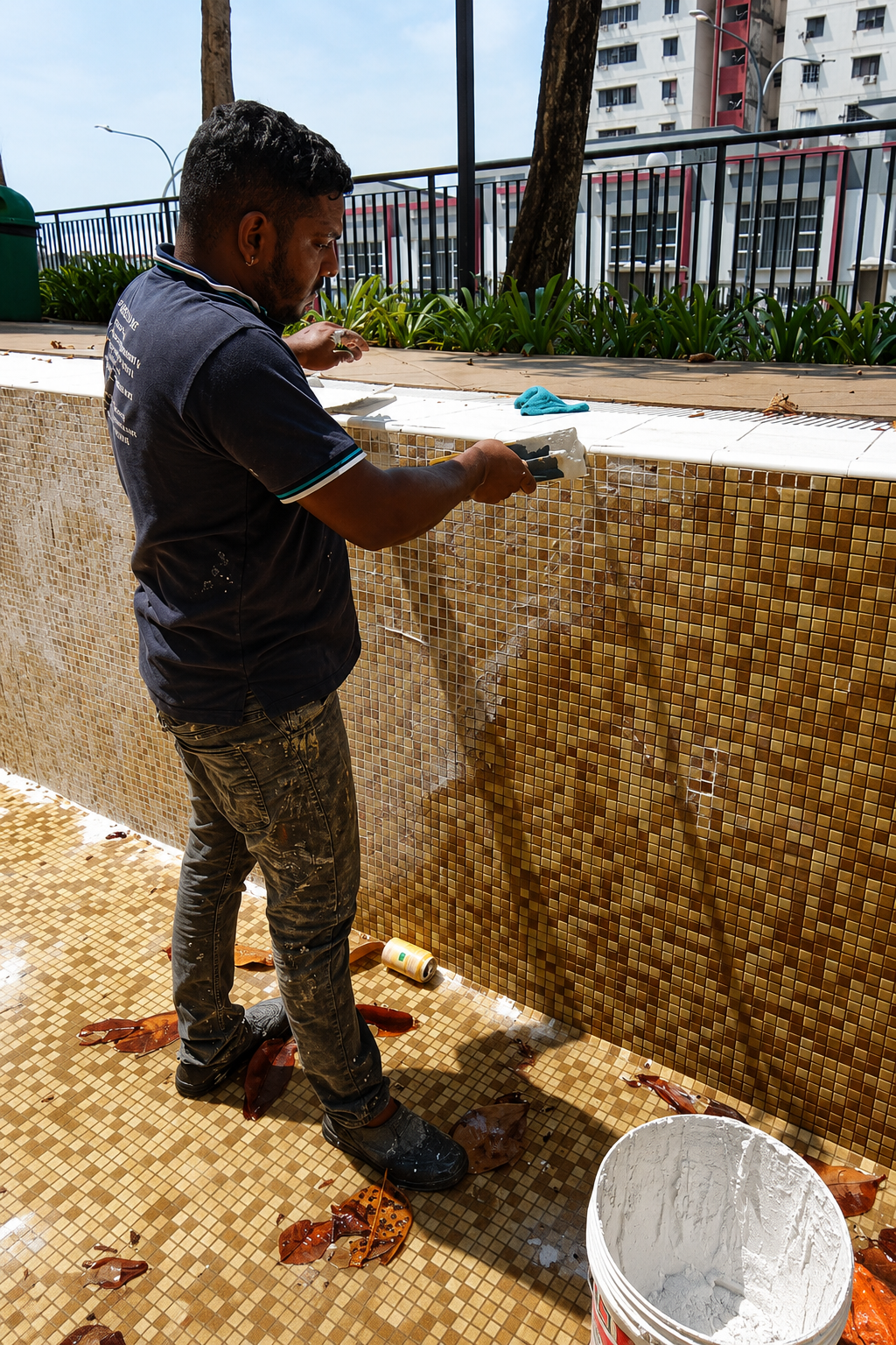 Tile Repair Work 19