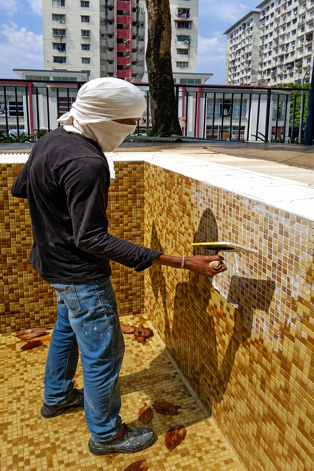 Pool tile repair and replacement